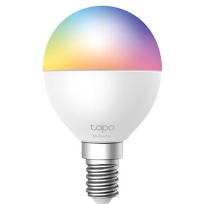 Tapo L430P Smart P45 WLAN-Glühbirne, Sockel E14, 470 Lumen, 16 Mio. Farben, dimmbar, Zeitplan & Timer, Energieüberwachung, kompatibel mit Alexa, Google Assistant und Samsung SmartThings Tapo L430P Smart P45 WLAN-Glühbirne, Sockel E14, 470 Lumen, 16 Mio. Farben, dimmbar, Zeitplan & Timer, Energieüberwachung, kompatibel mit Alexa, Google Assistant und Samsung SmartThings