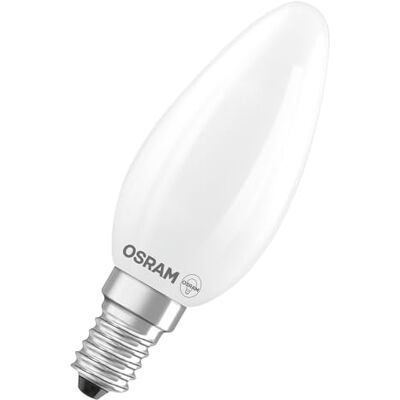 Osram LED Retrofit CLASSIC B in B-Form, LED-Lampe, Glas, Matt, 3,4 W, 470 lm, 4000 K, CRI 80 Osram LED Retrofit CLASSIC B in B-Form, LED-Lampe, Glas, Matt, 3,4 W, 470 lm, 4000 K, CRI 80