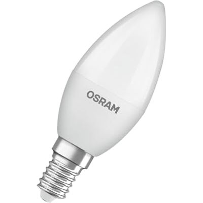 Osram LED BASE CLASSIC B in B-Form, LED-Lampe, Matt, 6,8 W, 806 lm, 6500 K, CRI 80 Osram LED BASE CLASSIC B in B-Form, LED-Lampe, Matt, 6,8 W, 806 lm, 6500 K, CRI 80