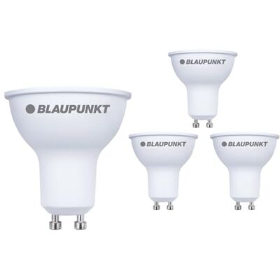 Blaupunkt GU10 Spot Led Neutralweiß Lampe 5W (entspricht 50W), 500 Lumen 4000K Led Neutralweiß Glühbirnen Nicht dimmbar Energiesparlampe Reflektorlampe für Zuhause – 4er Pack Blaupunkt GU10 Spot Led Neutralweiß Lampe 5W (entspricht 50W), 500 Lumen 4000K Led Neutralweiß Glühbirnen Nicht dimmbar Energiesparlampe Reflektorlampe für Zuhause – 4er Pack