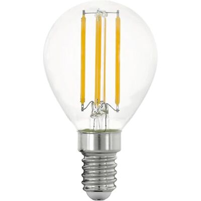 EGLO E14 LED Leuchtmittel dimmbar, Glühbirne Tropfenform, Tropfen Lampe für Retro Beleuchtung, 7 Watt, 806 Lumen, warmweiß, 2700 K, Edison Birne P45, Ø 4,5 cm EGLO E14 LED Leuchtmittel dimmbar, Glühbirne Tropfenform, Tropfen Lampe für Retro Beleuchtung, 7 Watt, 806 Lumen, warmweiß, 2700 K, Edison Birne P45, Ø 4,5 cm