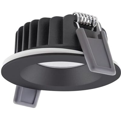 LEDVANCE LED-Spot Air Fix Aluminium Schwarz 6W 480lm 36D 927 Extra Warmweiß Ausschnitt 68mm IP65 Höchste Farbwiedergabe Dimmbar LEDVANCE LED-Spot Air Fix Aluminium Schwarz 6W 480lm 36D 927 Extra Warmweiß Ausschnitt 68mm IP65 Höchste Farbwiedergabe Dimmbar