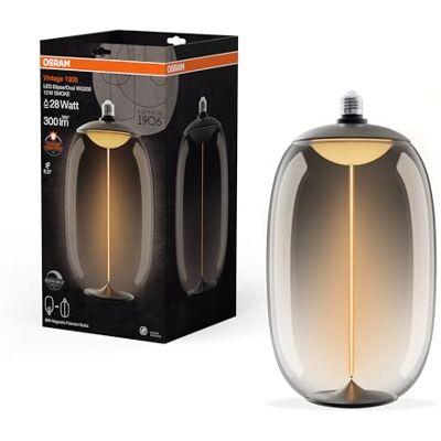 LEDVANCE LED-Glühbirne Filament E27 Ellipse DIM Rauch 300lm 12W - LED-Glühbirne LEDVANCE LED-Glühbirne Filament E27 Ellipse DIM Rauch 300lm 12W - LED-Glühbirne