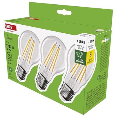 EMOS ZF5158.3 - E27 - 5W - natürlichweiß - LED-Lampe EMOS ZF5158.3 - E27 - 5W - natürlichweiß - LED-Lampe