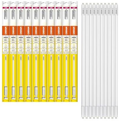 Osram LED TUBE T5 HF HE14 549 mm, lineare LED-Röhre, 7W, 900lm, 3000K, warmweißes Licht, LED-Ersatz für herkömmliche T5-Leuchtstoffröhren mit G5 Sockel, lange Lebensdauer, energiesparend,10-Pack Osram LED TUBE T5 HF HE14 549 mm, lineare LED-Röhre, 7W, 900lm, 3000K, warmweißes Licht, LED-Ersatz für herkömmliche T5-Leuchtstoffröhren mit G5 Sockel, lange Lebensdauer, energiesparend,10-Pack
