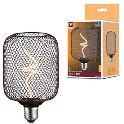 Paulmann 29262 Metallic Glow Standard 230V LED Leuchtmittel Zyl E27 160lm 4W 1800K dimmbar Schwarz Paulmann 29262 Metallic Glow Standard 230V LED Leuchtmittel Zyl E27 160lm 4W 1800K dimmbar Schwarz