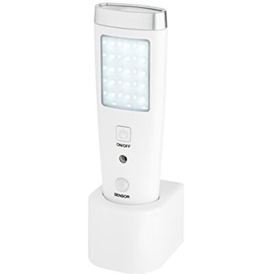 TFA Dostmann Multi-funktions Sicherheitslampe Lumatic Guard Led Sicherheitslampe, Schwarz/Silber, L86 x B59 x H190 mm TFA Dostmann Multi-funktions Sicherheitslampe Lumatic Guard Led Sicherheitslampe, Schwarz/Silber, L86 x B59 x H190 mm