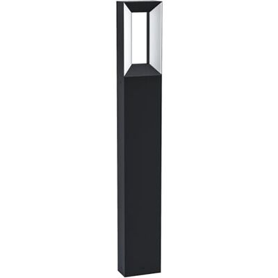 EGLO LED Außen Stehlampe Riforano, 2 flammige Außenleuchte, Standlampe aus Aluminium-Guss in Schwarz und Kunststoff in Weiß, LED Außenlampe warmweiß, IP44 EGLO LED Außen Stehlampe Riforano, 2 flammige Außenleuchte, Standlampe aus Aluminium-Guss in Schwarz und Kunststoff in Weiß, LED Außenlampe warmweiß, IP44