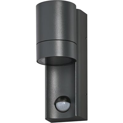 Osram ENDURA CLASSIC ISIDOR W S Außenleuchte, Wandleuchte, GU10, dunkelgrau, Aluminium, einfache Installation, indirekte Beleuchtung, IP65 Schutzklasse, Tageslichtsensor, Bewegungsmelder Osram ENDURA CLASSIC ISIDOR W S Außenleuchte, Wandleuchte, GU10, dunkelgrau, Aluminium, einfache Installation, indirekte Beleuchtung, IP65 Schutzklasse, Tageslichtsensor, Bewegungsmelder
