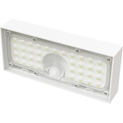 EMOS LED Solarlampe BRIXO für Außen mit Bewegungsmelder Solar Wandleuchte für Haus/Garten Sensor-Reichweite 7m/120° 2 Lichtmodi, Helligkeit max. 900lm, Neutralweiß weiß EMOS LED Solarlampe BRIXO für Außen mit Bewegungsmelder Solar Wandleuchte für Haus/Garten Sensor-Reichweite 7m/120° 2 Lichtmodi, Helligkeit max. 900lm, Neutralweiß weiß