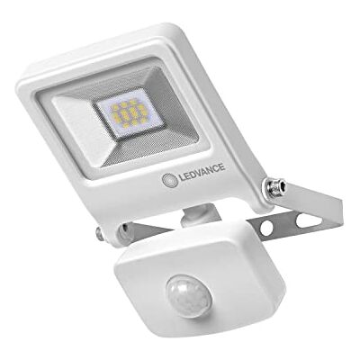 LEDVANCE LED Fluter, Leuchte für Außenanwendungen, integrierter Bewegungssensor, Warmweiß, 125,0 mm x 101,0 mm x 29,0 mm, Endura Flood, Weiß LEDVANCE LED Fluter, Leuchte für Außenanwendungen, integrierter Bewegungssensor, Warmweiß, 125,0 mm x 101,0 mm x 29,0 mm, Endura Flood, Weiß