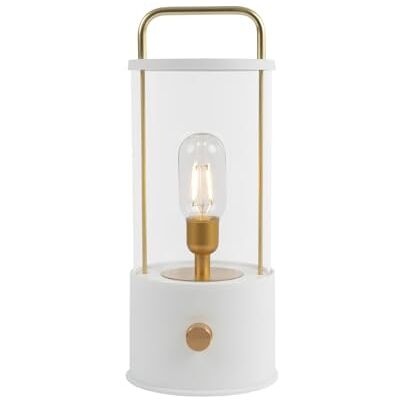 Idena 50126 LED Campinglaterne in Weiß, Lampe für Innen- und Außen, Wiederaufladbar und dimmbar, ca. 35 cm, tragbare Leuchte Idena 50126 LED Campinglaterne in Weiß, Lampe für Innen- und Außen, Wiederaufladbar und dimmbar, ca. 35 cm, tragbare Leuchte
