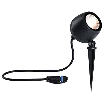 Paulmann 94774 Plug & Shine LED Gartenstrahler Kikolo IP65 7,2W 460lm dimmbar 261mm Anthrazit Kst/Alu 3000K Außenleuchte Paulmann 94774 Plug & Shine LED Gartenstrahler Kikolo IP65 7,2W 460lm dimmbar 261mm Anthrazit Kst/Alu 3000K Außenleuchte