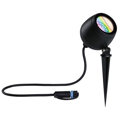 Paulmann 94769 Plug & Shine LED Gartenstrahler Kikolo Smart Home Zigbee IP65 6,2W 400lm dimmbar 261mm Anthrazit Kst/Alu 3000-6500K RGBW+ Paulmann 94769 Plug & Shine LED Gartenstrahler Kikolo Smart Home Zigbee IP65 6,2W 400lm dimmbar 261mm Anthrazit Kst/Alu 3000-6500K RGBW+