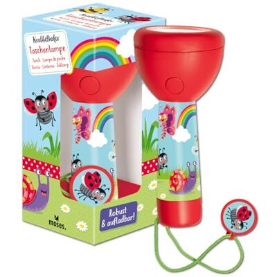 moses . Krabbelkäfer Taschenlampe, kompakte und robuste Kindertaschenlampe mit Handschlaufe, wiederaufladbare Akku Taschenlampe für Outdoor-Abenteuer, Geschenk für Kinder ab 4 Jahren moses . Krabbelkäfer Taschenlampe, kompakte und robuste Kindertaschenlampe mit Handschlaufe, wiederaufladbare Akku Taschenlampe für Outdoor-Abenteuer, Geschenk für Kinder ab 4 Jahren