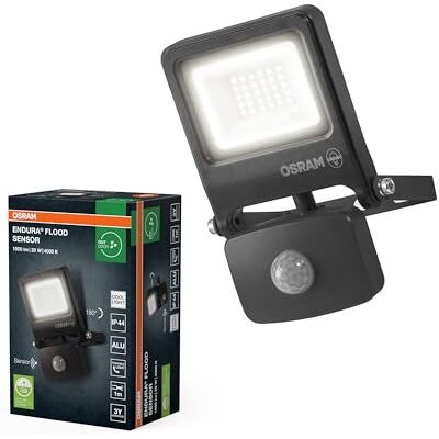 Osram ENDURA Flood Sensor Außenstrahler 20W 4000K Grau IP65 Osram ENDURA Flood Sensor Außenstrahler 20W 4000K Grau IP65