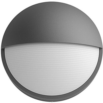 Philips Capricorn LED-Wandleuchte, Outdoor-Leuchte, Außenbeleuchtung, 5,5 W, 700 lm, 2.700 K Warmweißes Licht, IP44-Wetterfest, Integrierte LED, Langlebig, Aluminium, Anthrazitgrau Philips Capricorn LED-Wandleuchte, Outdoor-Leuchte, Außenbeleuchtung, 5,5 W, 700 lm, 2.700 K Warmweißes Licht, IP44-Wetterfest, Integrierte LED, Langlebig, Aluminium, Anthrazitgrau