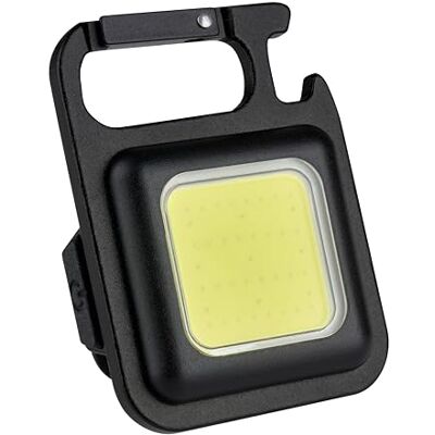 TFA Dostmann Mini LED Arbeitsleuchte COB, 43.2040, Inspektionsleuchte, tragbar, magnetische Werkstattlampe, Outdoor, inkl Flaschenöffner, für Reparaturen, Auto, Outdoor geeignet, schwarz TFA Dostmann Mini LED Arbeitsleuchte COB, 43.2040, Inspektionsleuchte, tragbar, magnetische Werkstattlampe, Outdoor, inkl Flaschenöffner, für Reparaturen, Auto, Outdoor geeignet, schwarz