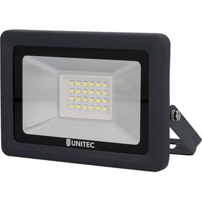 Unitec LED Strahler 14 W, 1700 Lumen, IP65, Aluminiumdruckguss, Stecksystem & Schwenk-Bügel, Sicherheitsglas, energiesparend, langlebig, anthrazit Unitec LED Strahler 14 W, 1700 Lumen, IP65, Aluminiumdruckguss, Stecksystem & Schwenk-Bügel, Sicherheitsglas, energiesparend, langlebig, anthrazit