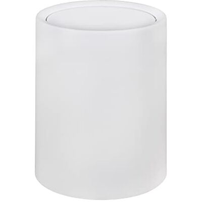 WENKO Schwingdeckeleimer Mod. Atri, 6 Liter Kosmetikeimer mit Deckel aus hochwertigem Kunststoff mit Inneneimer, Hülle zum Überstülpen macht Müllbeutel unsichtbar, (B/T x H): Ø 21 x 25,5 cm, Weiß WENKO Schwingdeckeleimer Mod. Atri, 6 Liter Kosmetikeimer mit Deckel aus hochwertigem Kunststoff mit Inneneimer, Hülle zum Überstülpen macht Müllbeutel unsichtbar, (B/T x H): Ø 21 x 25,5 cm, Weiß