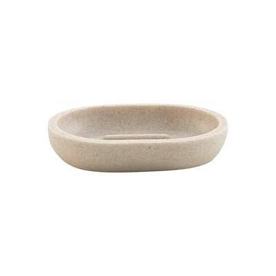 Douceur d'Intérieur Granite Seifenschale (12 x 8,5 x 2 cm), Sand, einfarbiges Polyresin Douceur d'Intérieur Granite Seifenschale (12 x 8,5 x 2 cm), Sand, einfarbiges Polyresin