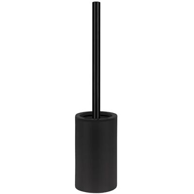 Spirella Tube Bürste Toilettenbürste Klobürste WC Garnitur aus Porzellan matt schwarz, Edelstahl, Noir Mat Spirella Tube Bürste Toilettenbürste Klobürste WC Garnitur aus Porzellan matt schwarz, Edelstahl, Noir Mat
