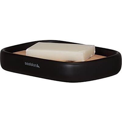 Sealskin Porta Saponetta Mind nero - Badezimmerzubehör Sealskin Porta Saponetta Mind nero - Badezimmerzubehör