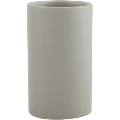 Spirella Zahnputzbecher Zahnbürstenhalter Keramik Tube 7x11,5 cm Taupe Matt, Brown Spirella Zahnputzbecher Zahnbürstenhalter Keramik Tube 7x11,5 cm Taupe Matt, Brown