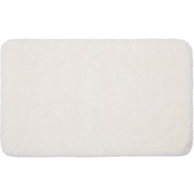 Gözze Deluxe Badteppich mit extra hohem Flor, 100% Polyester (Mikrofaser), Mit Antirutschbeschichtung, 50 x 70 cm Creme Gözze Deluxe Badteppich mit extra hohem Flor, 100% Polyester (Mikrofaser), Mit Antirutschbeschichtung, 50 x 70 cm Creme
