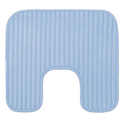 GÖZZE Berlin Hellblau Badteppich - 7mm Polyester, Rechteckig GÖZZE Berlin Hellblau Badteppich - 7mm Polyester, Rechteckig