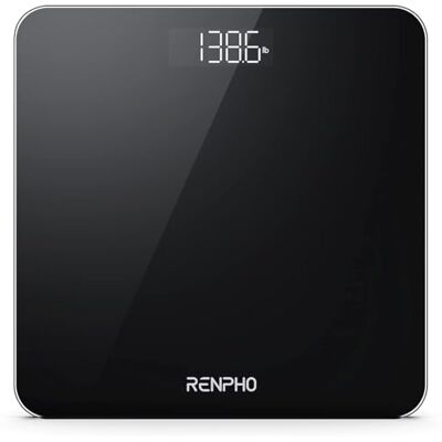 RENPHO Digitale Personenwaage für Körpergewicht,280 x 280 mm Plattform Personenwaage Elektronische mit Hochpräzisen Sensoren für Fitness, Sofortablesung, Wiegen in kg/lb/st, Große,Core 1S RENPHO Digitale Personenwaage für Körpergewicht,280 x 280 mm Plattform Personenwaage Elektronische mit Hochpräzisen Sensoren für Fitness, Sofortablesung, Wiegen in kg/lb/st, Große,Core 1S