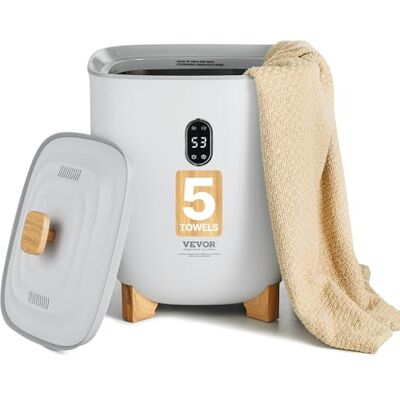VEVOR Handtuchwärmer Eimer Wärmegerät 25 L mit LED-Anzeige & Einstellung (Timer & Temperatur) & automatischer Abschaltung, Towel Warmer für Badezimmer Waschküche, zum Erwärmen von Handtüchern VEVOR Handtuchwärmer Eimer Wärmegerät 25 L mit LED-Anzeige & Einstellung (Timer & Temperatur) & automatischer Abschaltung, Towel Warmer für Badezimmer Waschküche, zum Erwärmen von Handtüchern