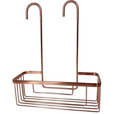 Gedy OTTAVIANO Duschkorb zum Aufhängen, Duschregal, Edelstahl, Roségold, 30 x 12 x 37 cm Gedy OTTAVIANO Duschkorb zum Aufhängen, Duschregal, Edelstahl, Roségold, 30 x 12 x 37 cm
