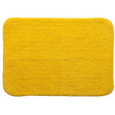 Spirella Badteppich Badematte Duschvorleger 100% Baumwolle Hochflor flauschig rutschhemmend geeignet für Fußbodenheizung 50x70 cm Gelb Spirella Badteppich Badematte Duschvorleger 100% Baumwolle Hochflor flauschig rutschhemmend geeignet für Fußbodenheizung 50x70 cm Gelb