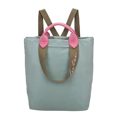 Fritzi aus Preussen Fritzi Ju Lighty Ice Backpack Nylon Damen Rucksack Festival City Uni ultra leicht verstellbare Träger Kurzgriff 38 x 30 x 17 cm, Grün Fritzi aus Preussen Fritzi Ju Lighty Ice Backpack Nylon Damen Rucksack Festival City Uni ultra leicht verstellbare Träger Kurzgriff 38 x 30 x 17 cm, Grün
