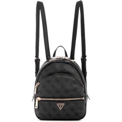 Guess Damen Manhattan Ii Backpack Rucksack, Kohle-Logo, Einheitsgröße Guess Damen Manhattan Ii Backpack Rucksack, Kohle-Logo, Einheitsgröße