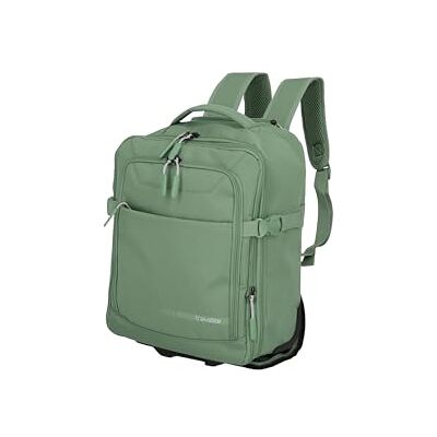 Travelite Rucksack KICK OFF, Laptopfach 15,6 Zoll, Handgepäck Rucksack mit Rollen und Teleskopgestänge, vielseitiger Reiserucksack, 30 x 40 x 20/23 cm, 24/28 L Travelite Rucksack KICK OFF, Laptopfach 15,6 Zoll, Handgepäck Rucksack mit Rollen und Teleskopgestänge, vielseitiger Reiserucksack, 30 x 40 x 20/23 cm, 24/28 L