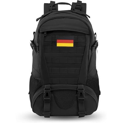 Jueachy Militär Rucksack Herren 30L Wasserdicht Molle Tactical Backpack Military Rucksack Große Kapazität Taktischer Rucksack Outdoor Wanderrucksack Trekkingrucksack für Assault Wandern Reisen Camping Jueachy Militär Rucksack Herren 30L Wasserdicht Molle Tactical Backpack Military Rucksack Große Kapazität Taktischer Rucksack Outdoor Wanderrucksack Trekkingrucksack für Assault Wandern Reisen Camping