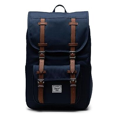 Herschel Unisex Little America Backpack Blue Mid Volume 21L Herschel Unisex Little America Backpack Blue Mid Volume 21L