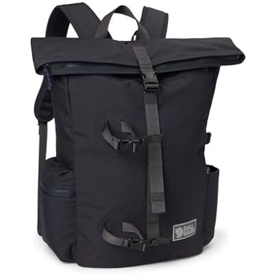 Fjällräven Rucksack Freizeitrucksack mit Laptopfach Vardag Foldsack 25 Coal Black schwarz Fjällräven Rucksack Freizeitrucksack mit Laptopfach Vardag Foldsack 25 Coal Black schwarz