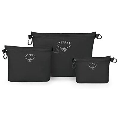 Osprey Ultralight Beutel mit Reißverschluss, 14L, Black, Set Osprey Ultralight Beutel mit Reißverschluss, 14L, Black, Set