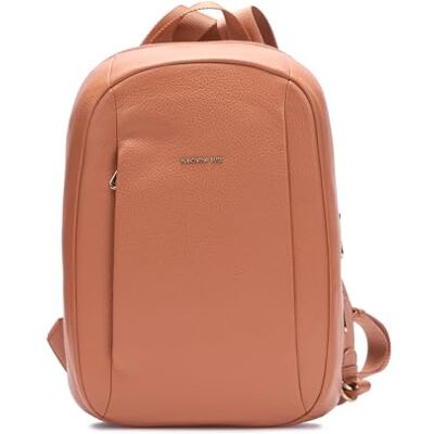 Mandarina Duck , MELLOW LEATHER BACKPACK Damen, Einheitsgröße, Pecan Nut, Einheitsgröße Mandarina Duck , MELLOW LEATHER BACKPACK Damen, Einheitsgröße, Pecan Nut, Einheitsgröße