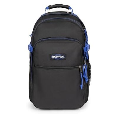 EASTPAK Tutor Rucksack — Extragroßer Laptop-Rucksack mit Zwei Fächern, internem Organizer, 40 L -Kapazität, 48 x 32.5 x 26 cm — Kontrast Schwarz Blau EASTPAK Tutor Rucksack — Extragroßer Laptop-Rucksack mit Zwei Fächern, internem Organizer, 40 L -Kapazität, 48 x 32.5 x 26 cm — Kontrast Schwarz Blau