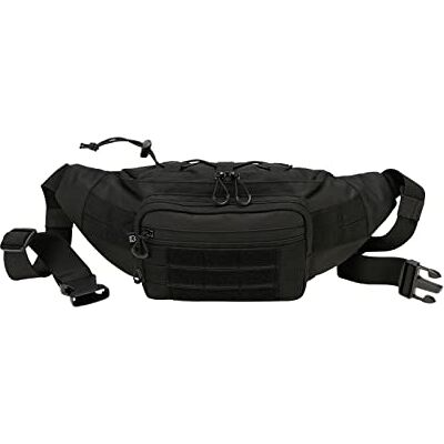 Brandit Waistbeltbag Molle, Farbe: Black, Größe: OS Brandit Waistbeltbag Molle, Farbe: Black, Größe: OS