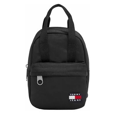 Tommy Jeans Tjw Daily 2-Wege-Rucksack für Damen, Aw0aw17577, Einheitsgröße, schwarz (schwarz), Einheitsgröße Tommy Jeans Tjw Daily 2-Wege-Rucksack für Damen, Aw0aw17577, Einheitsgröße, schwarz (schwarz), Einheitsgröße