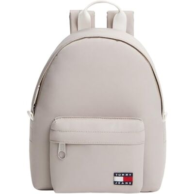 Tommy Jeans Damen Rucksack Daily Dome mit Branding, Beige (Stone), Einheitsgröße Tommy Jeans Damen Rucksack Daily Dome mit Branding, Beige (Stone), Einheitsgröße