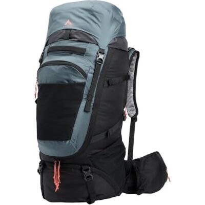 Mc Kinley Unisex Yukon II CT 50W+10 Vario Trekkingrucksack, Blue Petrol/Black Ni, One Size Mc Kinley Unisex Yukon II CT 50W+10 Vario Trekkingrucksack, Blue Petrol/Black Ni, One Size