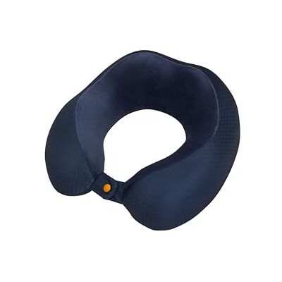 American Tourister Travel Accessories Reisekissen mit Memory Foam, Ergonomisches & Komfortables Nackenkissen für Flugzeug, Auto & Zug, 30 cm, Blau/Orange (Navy/Orange) American Tourister Travel Accessories Reisekissen mit Memory Foam, Ergonomisches & Komfortables Nackenkissen für Flugzeug, Auto & Zug, 30 cm, Blau/Orange (Navy/Orange)