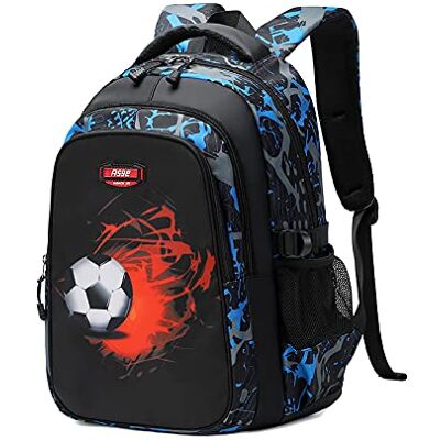 Asge Schulrucksack Jungen Teenager Schultaschen Mädchen Ranzen Ergonomischem Kinder Rucksäcke Fußball Druck Schulranzen für 8 10 14 Jahre School Bags for Boys Wasserdicht Schulranzen Groß für Schule Asge Schulrucksack Jungen Teenager Schultaschen Mädchen Ranzen Ergonomischem Kinder Rucksäcke Fußball Druck Schulranzen für 8 10 14 Jahre School Bags for Boys Wasserdicht Schulranzen Groß für Schule