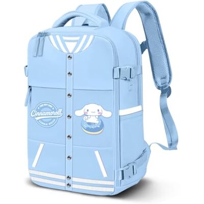Hello Kitty Cinnamoroll Varsity-Mercury Rucksack 2.0 Handgepäck Flugzeug 40x20x25cm, Blau, Kapazität 20 L Hello Kitty Cinnamoroll Varsity-Mercury Rucksack 2.0 Handgepäck Flugzeug 40x20x25cm, Blau, Kapazität 20 L